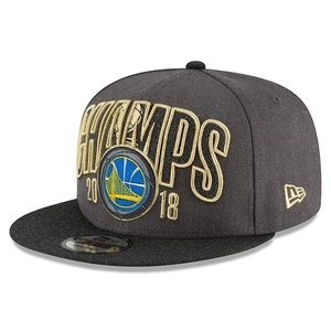 Golden State Warriors New Era 2018 Championship Snapback Hat